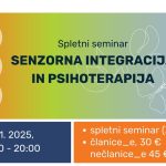 Spletni seminar Senzorna integracija in psihoterapija