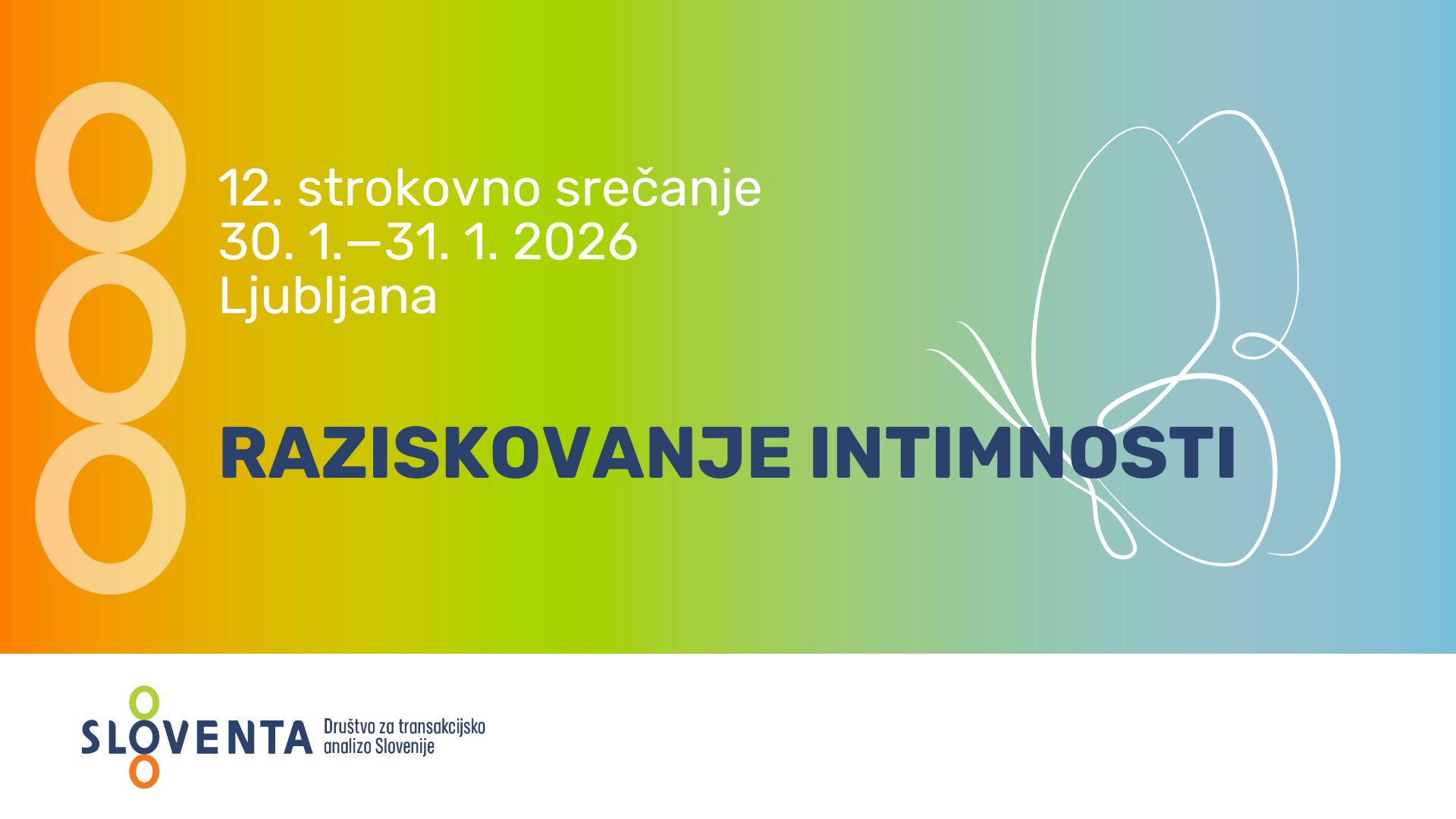 12. Strokovno srečanje. "Raziskovanje intimnosti."